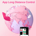 App-Controlled Wearable Clitoral & G-Spot Vibrator with 9 Modes, Waterproof & Rechargeable