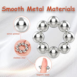 BDSM Nipple & Clitoral Clamps Set, Stainless Steel Sex Toys for Men & Women