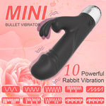 Mini Bullet Vibrator for Women – Rechargeable Clitoral & G-Spot Stimulator with 10 Modes