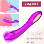 Realistic Dildo Vibrator for G-Spot, Clitoral & Anal Stimulation | 12 Modes