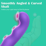 G-Spot & Clitoral Vibrator – Slim Wand Massager for Women, Prostate & Anal Toy