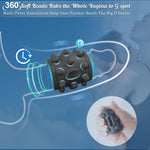 Vibrating Penis Sleeve Cock Ring for Men & Women – Girth Enhancer & G-Spot Toy