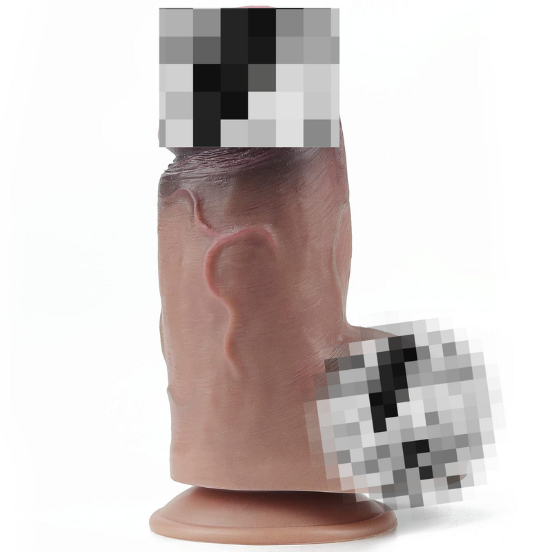 Thick Huge Silicone Dildo 2.7" Diameter, Big Anal Dildo Realistic Dual Density Dildo With Strong Suction Cup For Hands-Free And Anal Play, Giant Large Dildo Adult Sex Toys For Women And Men