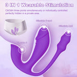 3-in-1 Wearable Vibrator & Anal Plug – App & Remote Control, G-Spot & Clit Stimulator