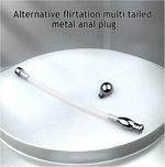 Hollow Penis Plug Dilator for Men – Silicone & Stainless Steel Urethral Sounding