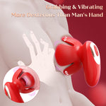 Rose Nipple & Clit Vibrator – 10 Vibration & Grabbing Modes for Sensory Pleasure
