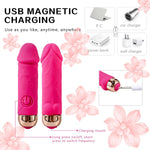 Compact Bullet Vibrator – 10 Modes for Clitoral & G-Spot Stimulation, Couples Friendly