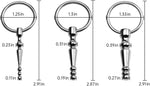 3 Pcs Stainless Steel Urethral Sounds Penis Plug Set with Multi Beads for Men