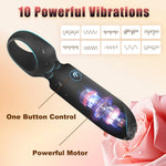 Mini Bullet Vibrator – 10 Modes Discreet Clitoral Stimulator for Women & Travel