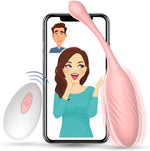 Wireless Egg Vibrator – App & Remote Control, Quiet, Rechargeable, for Solo & Couples