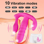 Wearable Vibrator with Remote – 3-in-1 Thrusting & Vibration for G-Spot & Anal Play