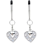 Silver Butterfly Pendant Bell Nipple Clamps, Adjustable Breast Nipple Clamps, Papilla Straighteners Corrector Nipple Shield Nipple Clamps Adjustable Breast Clamps (E)