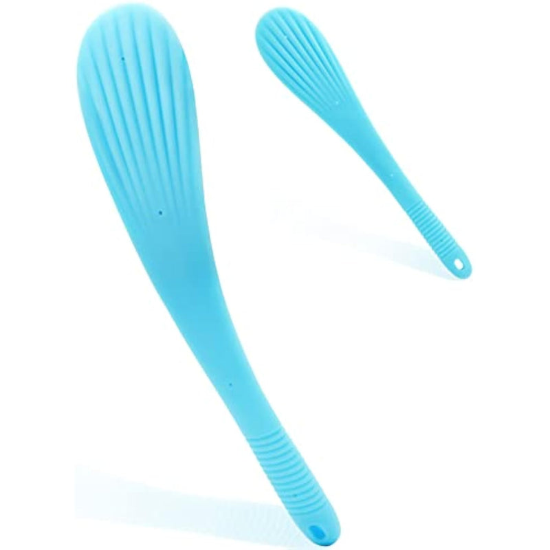 Spanking Paddle For Sex Play Rubber Shell Shaped Slapper Flexible & Firm Flirt Toy For Sm Bondage Game Adult Couple For Men Women 14.17 Inch Blue