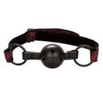 Calexotics Bed Restraint Kit – Luxury Bondage Wrist & Ankle Restraints With Breathable Ball Gag & Eye Mask – Bdsm Toys For Couples – Black