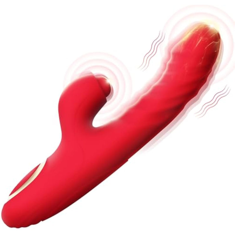 Clit Stimulator Vibrators?G Spot Couple Vibrator. Dildo. Adult Sex Toys,10 Thrusting Vibrator Dildo .Sex Toy for Women?Female Vibrator Wand,Vibrator Gifts for Women ?Quiet Adult Sex Toys