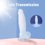 Sex Toys 7.87" Realistic Silicone Dildo With Strong Suction Cup - Lifelike Design For Women, Men & Couples, Curved G-Spot Stimulation, Body-Safe Adult Toy For Hands-Free Play, Anal Or Vaginal Use