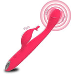 G-Spot Rabbit Vibrator, High Frequency Finger Clitoris Vaginal Nipple Stimulator Massager With 10 Intense Vibration Modes