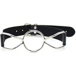 Sexy Sm Flirting Butterfly Mouth Ball Leather Mouth Gag Couple Open Mouth Gag Sex Toys(46Mm?