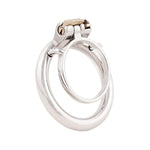 Male Chastity Device Stainless Steel Small Penis Ring Easy To Wear Male Virginity Lock J12250 50Mm