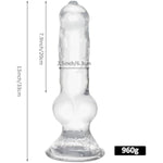 13 Inch Realistic Huge Wolf Dog Dildo + 13.8 Inch Huge Thick Horse Dildo