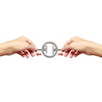 Nipple Clip Clamps For Women Men Circular Body Clamp Adjustable Weight Metal Nipple Clamps Non-Piercing Metal Stimulator Nipple Clips Body Jewelry