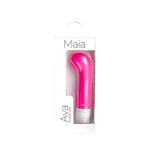 Ava Silicone G Spot Vibe Neon Pink