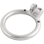 Male'S Flat Closed Base Ring For Stainless Steel Chasity Cages Device Virginity Lock Jh040 40Mm