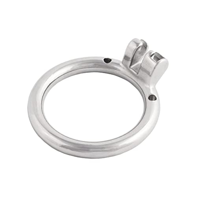 Male'S Flat Closed Base Ring For Stainless Steel Chasity Cages Device Virginity Lock Jh045 45Mm