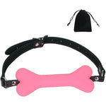Bone Gag Restraints Dog Mouth Gag Sex Bone Restraints Mouth Ball Fetish Slave Restraints Ballgag Ball Gag For Couples Breathable Gag Toys