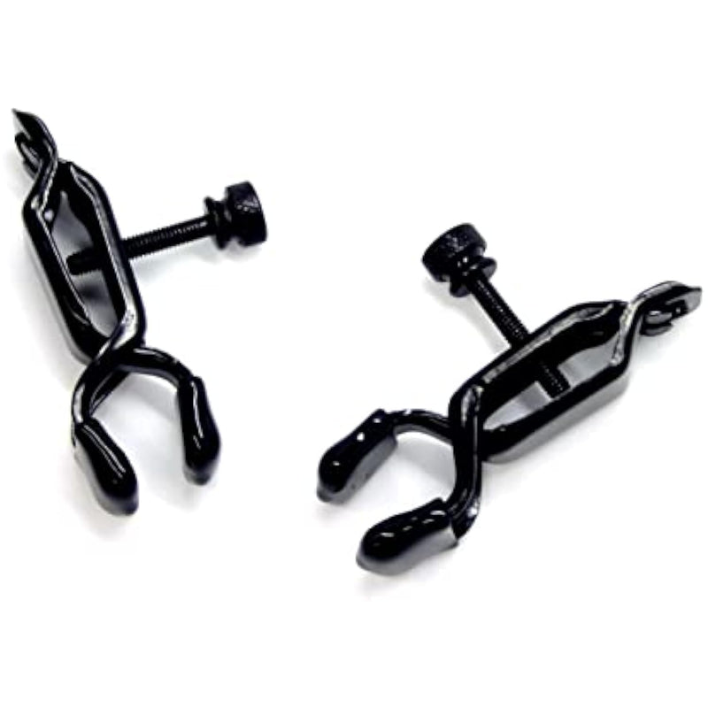 Adjustable Open Wide Black Nipple Clamps