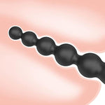 Anal Beads Vibrator Silicone Anal Butt Plug G-Spot Dildo Prostate Massager With 7 Vibration Modes And Ribbed Shaft Adult Sex Toys For Men Women And Couples