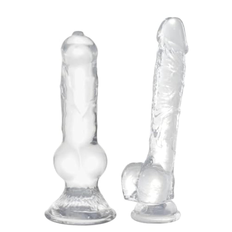 13 Inch Realistic Huge Wolf Dog Dildo + 14 Inch Huge Realistic Dildo