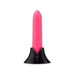 Rechargeable 20-Function Vibrating Bullet in Blush Pink