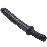 Double Headed Long Dildo with Handle for Women - Flexible Adult Sex Toy