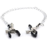 Adjustable Nipple Clips Clamps For Women And Men Adjustable Pressure Breast Clamps Stainless Steel Non Piercing Nipple Rings Decorative Clip For Pleasure Toys