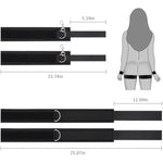 Sex Pillow With Bdsm Bondage Restraints, Inflatable Sex Pillow Sex Bondage Sex Furniture For Bedroom Couple Sex Games Position Support, Sex Wedge Pillow Sex Ramp Sex Straps Adult Sex Toys Kit