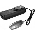 Silver Clit Bullet Power Vibrator - Pink Controller