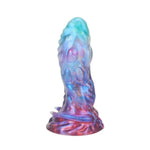 Large Textured Silicone Anal Dildo for Men and Women - Thick Butt Plug with Suction Cup