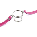 Bondage Training Tool Adult Sex Toys Sex Tool Double Ring Flirting Open Mouth Device Mouth Flail Mouth Plug Ball Deep Throat Mei Red