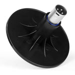 Sex Machine Suction Cup Adapter With 3Xlr Connector,Sex Machine Attachments,Universal Dildo Holder,3.9'' Suction Cup Accessory,Black