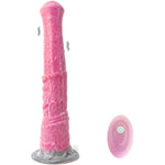 Realistic Long Horse Dildo Vibration Dildo Vibrator, 11Inch Vibrating Silicone Vibrator With Suction Cup Rechargable Vibrator Adult Sex Toy For Women Men Anal Plug