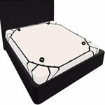 Bed Straps Restraint Bondage System For King & Queen Adult Bedroom Mattress Experience Enhanced Adult Play With Discreet Easy Installation And Secure Cuffs Sex Room Decor