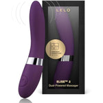 Elise 2, G Spot Vibrator For Her, Sex Toy For Female, Waterproof Vibrator For Women With Dual Motor Toy For Stronger Stimulation, Plum