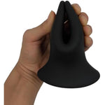 Silicone Anal Butt Plugs:Hollow Tunnel Anal Plug Anal Trainer Black Anal Training Anal Sex Toys For Men Women Couples Soft Anus Dilator Anal Sex Trainer V-Shape Bdsm Toys Anal Toys (S)