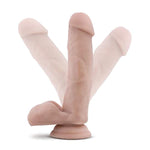 Blush Coverboy The Pool Boy 7” Realistic Dildo W/Balls - Hand-Sculpted Texture, Soft Pvc, Suction Cup, Strap-On Compatible - Vaginal, Anal, G-Spot Play Adult Cock Sex Toy For Women & Men - (Beige)