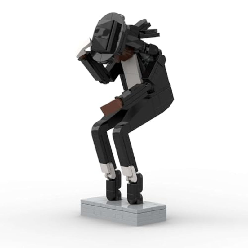 Building Block Toys Are Used To Assemble Mj, Paying Tribute To A Classic Generation. The Classic Dance Movements Can Be Given As Gifts To Mj'S Fans -D810001