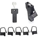 Chastity Device Cage Key Holder Safe, Anti Cheating Chastity Device With 5 Disposable Coded Locks, Cock Cage Chastity Accessories For Gay, Key Storage Box, Adult Chastity Sex Toys