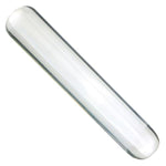 Transparent Double-Ended Glass Butt Plug for Men and Women, 5cm Long, Smooth Anal Sex Toy