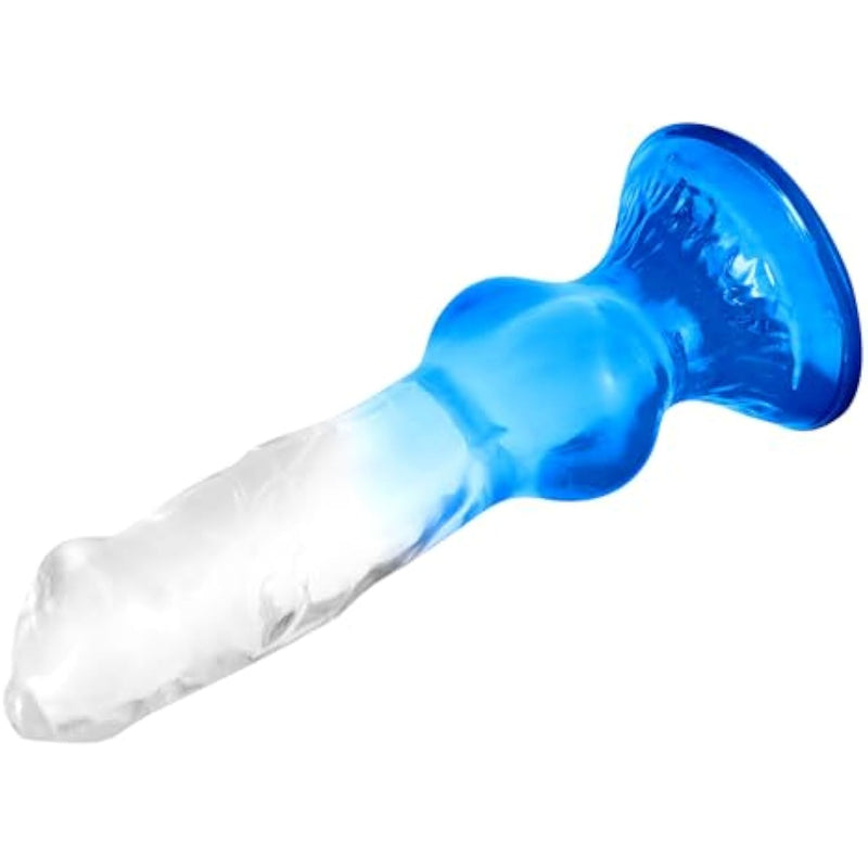 Xxl Big Monster Dildo, Crystal Dogs Dildo Massage With Strong Suction Cup For Women,Men