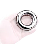 Cock Ring Metal With Spanner Penis Rings In 4 Sizes Stainless Steels Pleasure Cocking Adult Sex Toys Games For Men Scrotal Training (Xl)